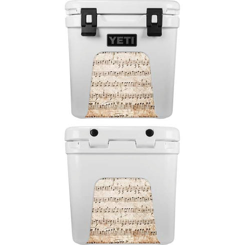 Antique Notes YETI Roadie 24 Hard Cooler Skin