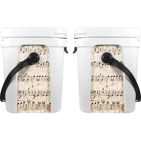 Antique Notes YETI Roadie 24 Hard Cooler Skin