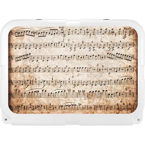 Antique Notes YETI Tundra 35 Hard Cooler Skin