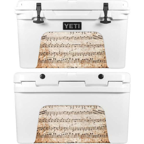 Antique Notes YETI Tundra 45 Hard Cooler Skin