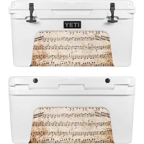 Antique Notes YETI Tundra 65 Hard Cooler Skin