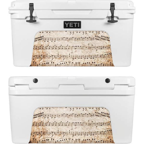 Antique Notes YETI Tundra 75 Hard Cooler Skin
