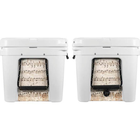 Antique Notes YETI Tundra 75 Hard Cooler Skin