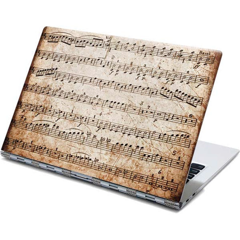 Antique Notes Yoga 910 2-in-1 14in Touch-Screen Skin