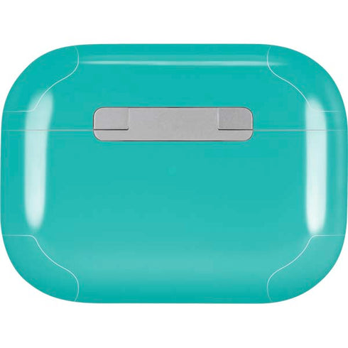 Aqua Blue Blue Solid AirPods Pro 2nd Gen Skin