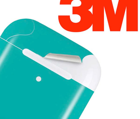 Aqua Blue Blue Solid Apple AirPods 2 Skin
