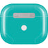 Aqua Blue Blue Solid Apple AirPods (3rd Gen 2021) Skin