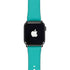 Aqua Blue Blue Solid Apple Watch Band 42-44mm