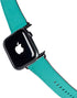 Aqua Blue Blue Solid Apple Watch Band 38-40mm