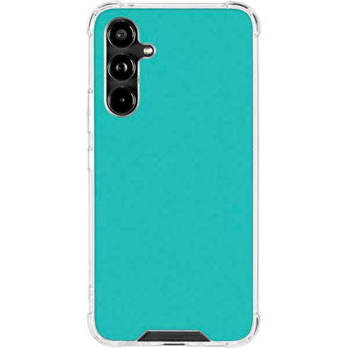 Aqua Blue Galaxy A54 5G Clear Case