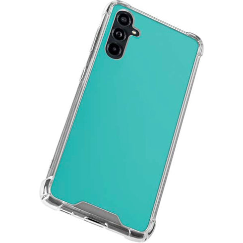 Aqua Blue Galaxy A54 5G Clear Case