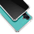 Aqua Blue Galaxy S23 FE Clear Case