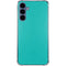 Aqua Blue Galaxy S24 Clear Case