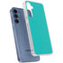 Aqua Blue Galaxy S24 Clear Case