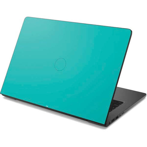 Aqua Blue Blue Solid Dell Chromebook Skin
