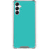 Aqua Blue Blue Solid Galaxy A14 5G Clear Case