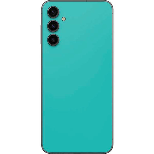 Aqua Blue Blue Solid Galaxy A14 5G Skin