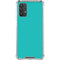 Aqua Blue Blue Solid Galaxy A32 5G Clear Case