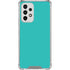 Aqua Blue Blue Solid Galaxy A53 5G Clear Case