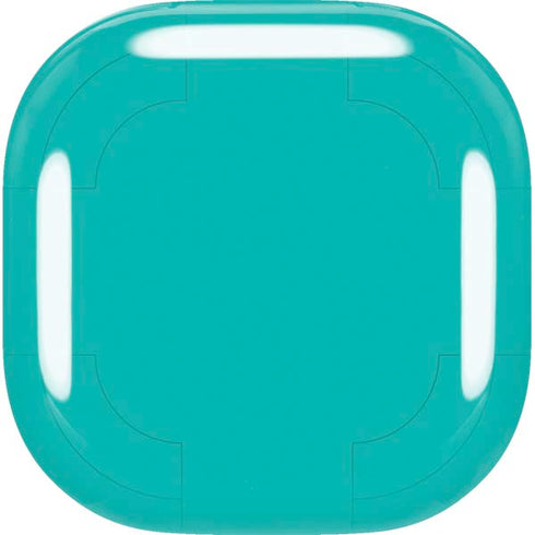 Aqua Blue Blue Solid Galaxy Buds Live Skin