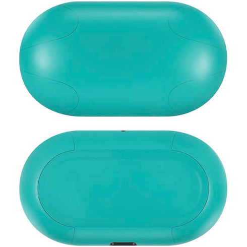 Aqua Blue Blue Solid Galaxy Buds Skin