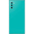 Aqua Blue Blue Solid Galaxy Note 10 Skin