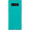 Aqua Blue Blue Solid Galaxy Note 8 Skin