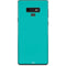 Aqua Blue Blue Solid Galaxy Note 9 Skin