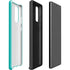 Aqua Blue Blue Solid Galaxy Note20 5G Pro Case