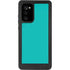 Aqua Blue Blue Solid Galaxy Note20 5G Waterproof Case