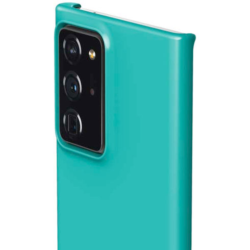 Aqua Blue Blue Solid Galaxy Note20 Ultra 5G Lite Case