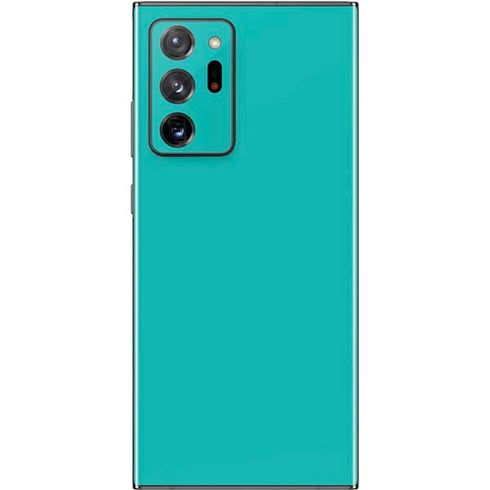 Aqua Blue Blue Solid Galaxy Note20 Ultra 5G Skin