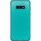 Aqua Blue Blue Solid Galaxy S10e Skin