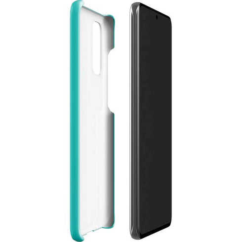 Aqua Blue Blue Solid Galaxy S20 Lite Case