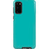 Aqua Blue Blue Solid Galaxy S20 Pro Case