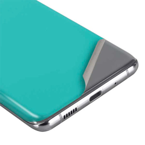 Aqua Blue Blue Solid Galaxy S20 Ultra 5G Skin