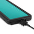 Aqua Blue Blue Solid Galaxy S20 Waterproof Case