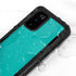 Aqua Blue Blue Solid Galaxy S20 Waterproof Case