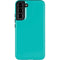 Aqua Blue Blue Solid Galaxy S22 Plus Pro Case