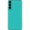 Aqua Blue Blue Solid Galaxy S22 Plus Skin