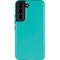 Aqua Blue Blue Solid Galaxy S22 Pro Case