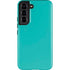 Aqua Blue Blue Solid Galaxy S22 Pro Case