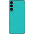 Aqua Blue Blue Solid Galaxy S22 Skin
