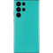 Aqua Blue Blue Solid Galaxy S22 Ultra Skin