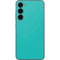 Aqua Blue Blue Solid Galaxy S23 Plus Skin