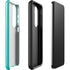 Aqua Blue Blue Solid Galaxy S23 Pro Case