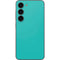 Aqua Blue Blue Solid Galaxy S23 Skin