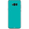 Aqua Blue Blue Solid Galaxy S8 Skin