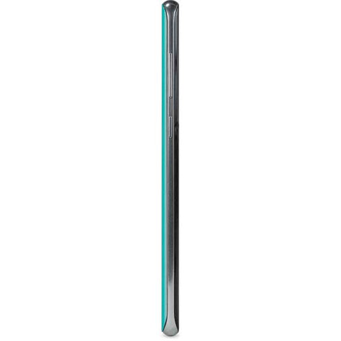 Aqua Blue Blue Solid Galaxy S8 Skin