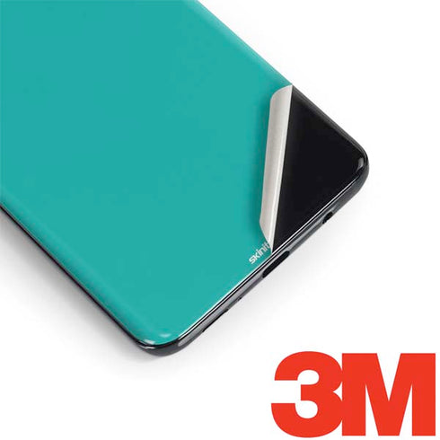 Aqua Blue Blue Solid Galaxy S9 Skin